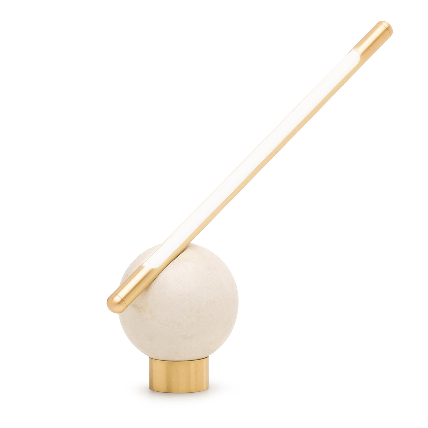 LED lamp，Brass rod，Marble，Desk lamp，BUBBLE LAMP，