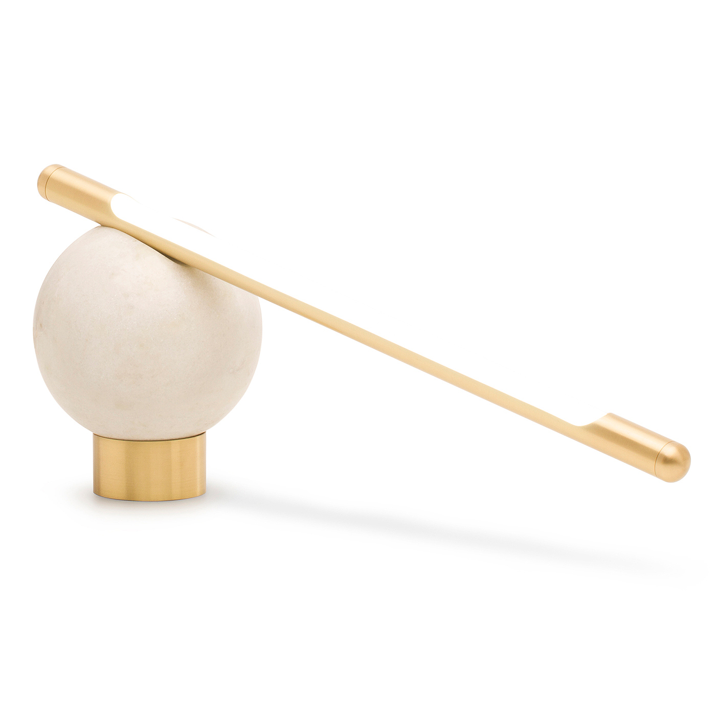LED lamp，Brass rod，Marble，Desk lamp，BUBBLE LAMP，