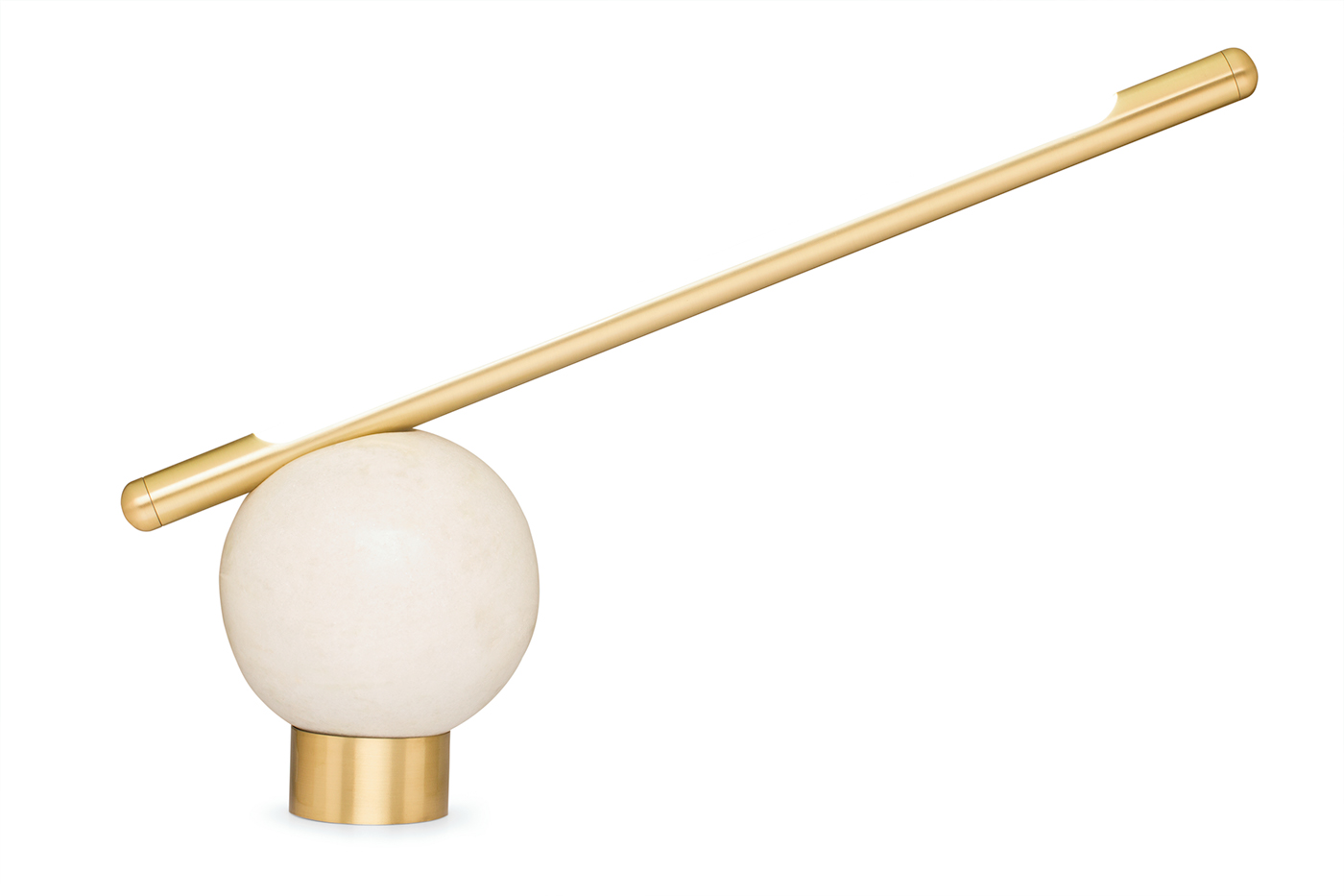 LED lamp，Brass rod，Marble，Desk lamp，BUBBLE LAMP，