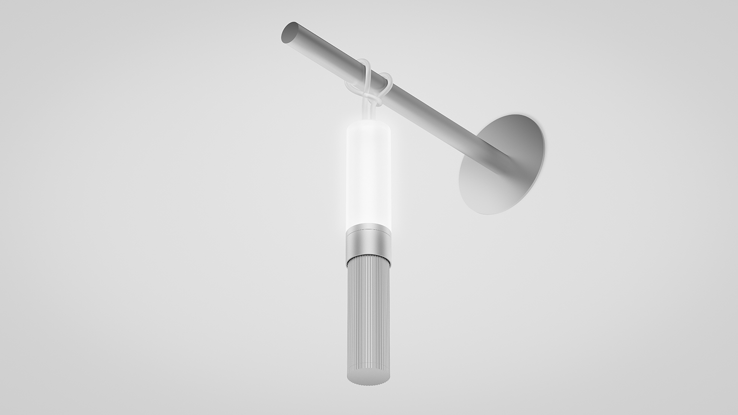 My Light，MUJI，lamps and lanterns，Aluminium，Flashlight，silver，Minimalist，