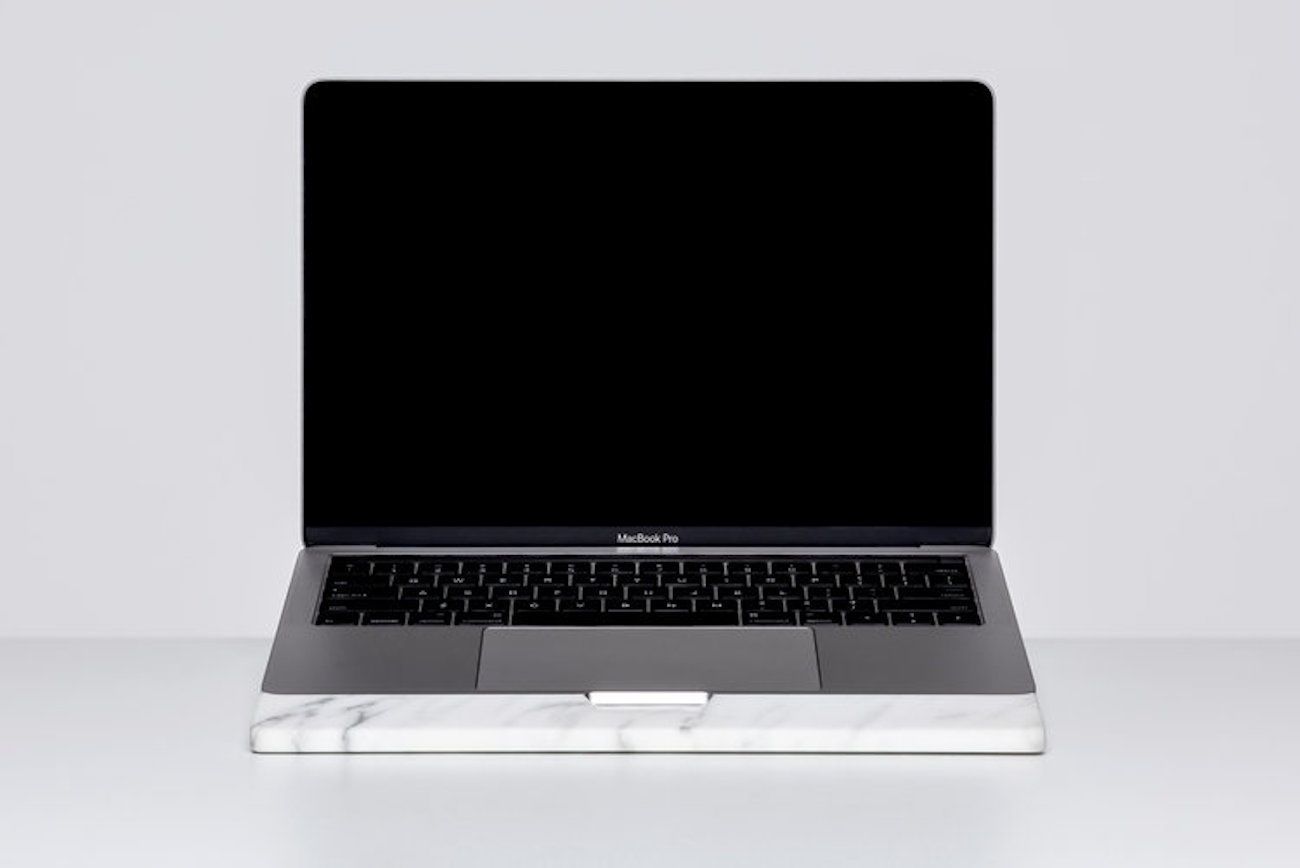 product design，Marble material，Digital accessories，Computer stand，Apple Computer，