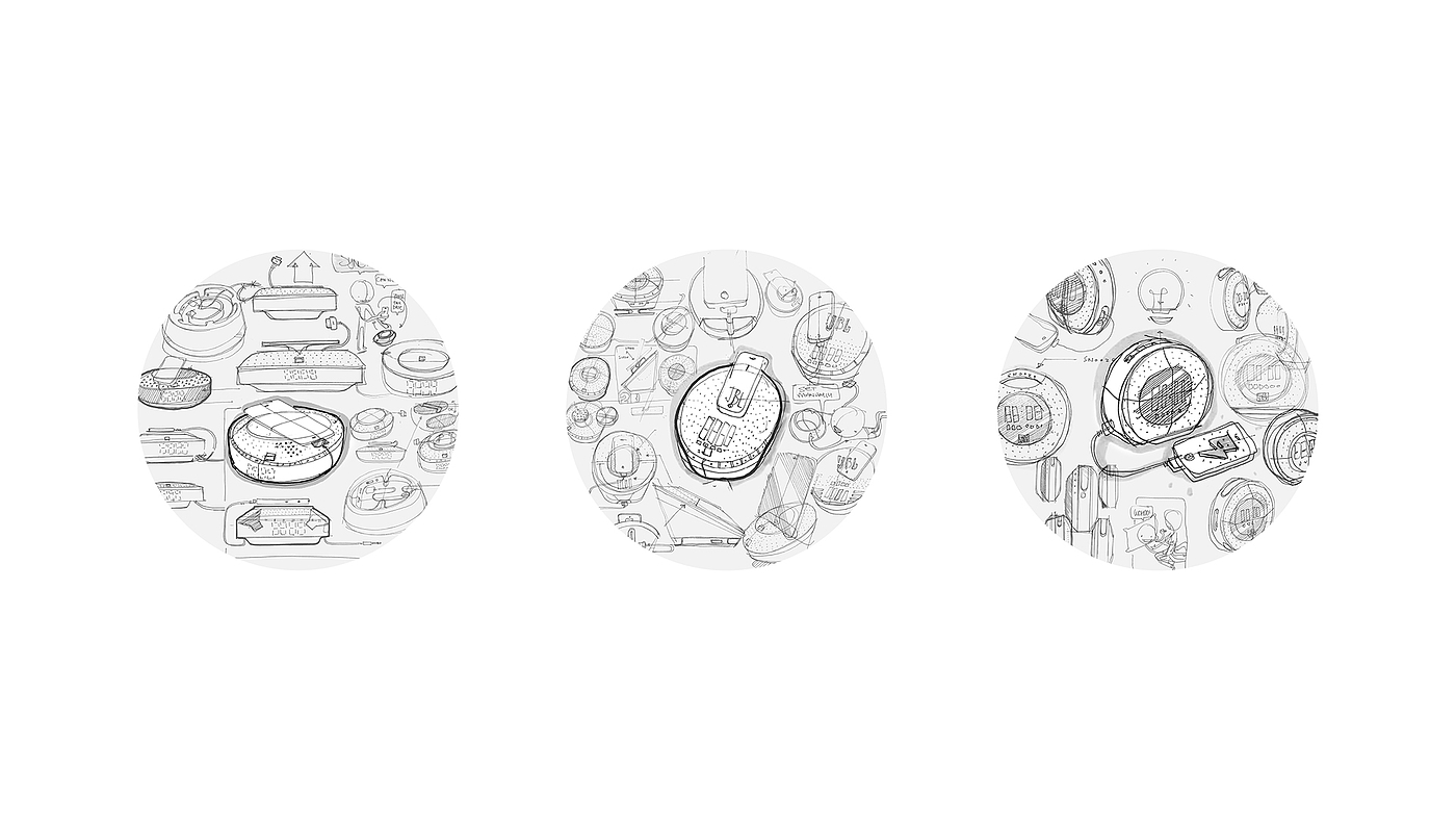 Hand drawn，marker pen，product design，sketch，