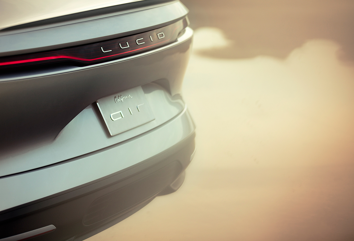 silver，product design，Automobile design，LUCID AIR，
