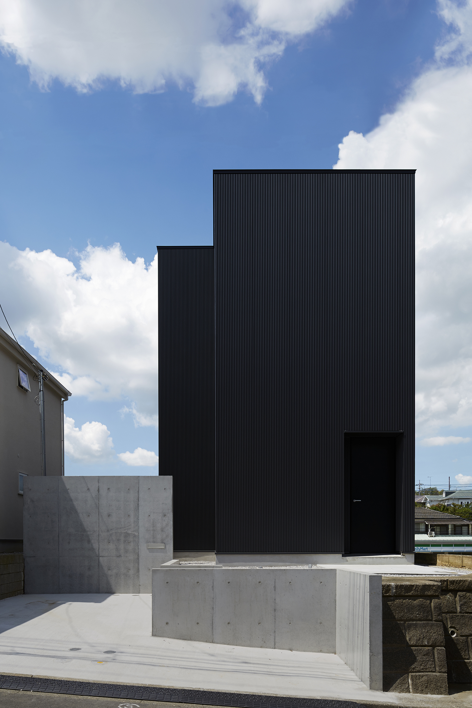 Black Box House，Architectural design，black，