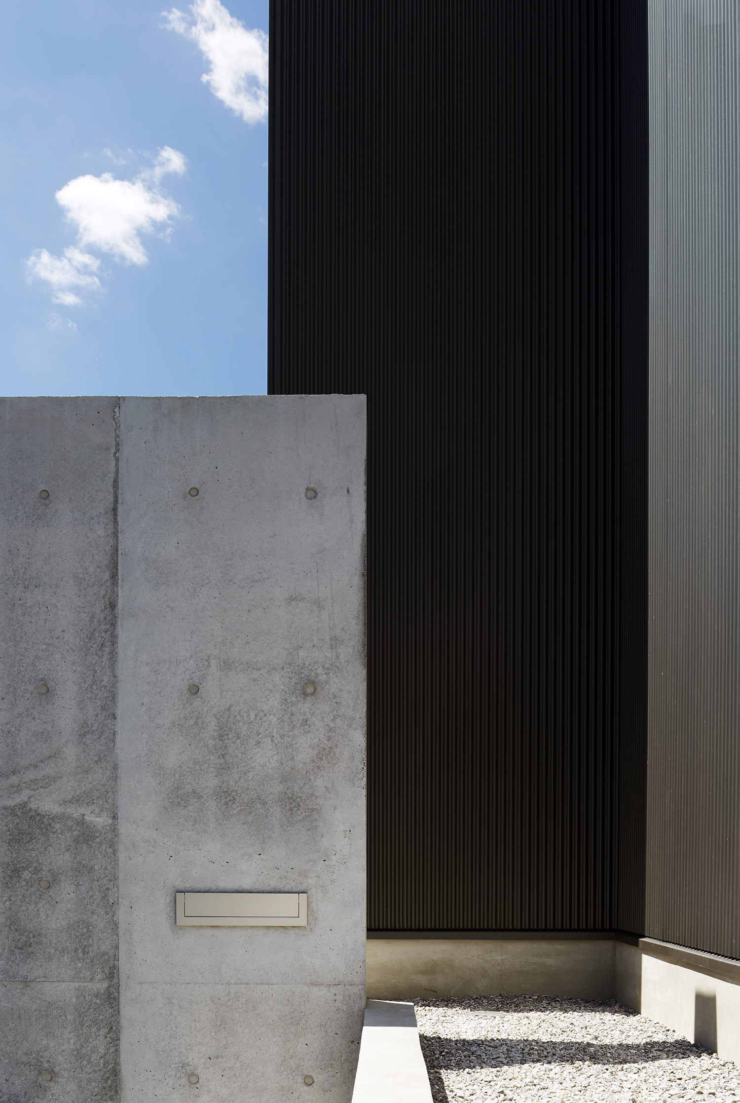 Black Box House，Architectural design，black，