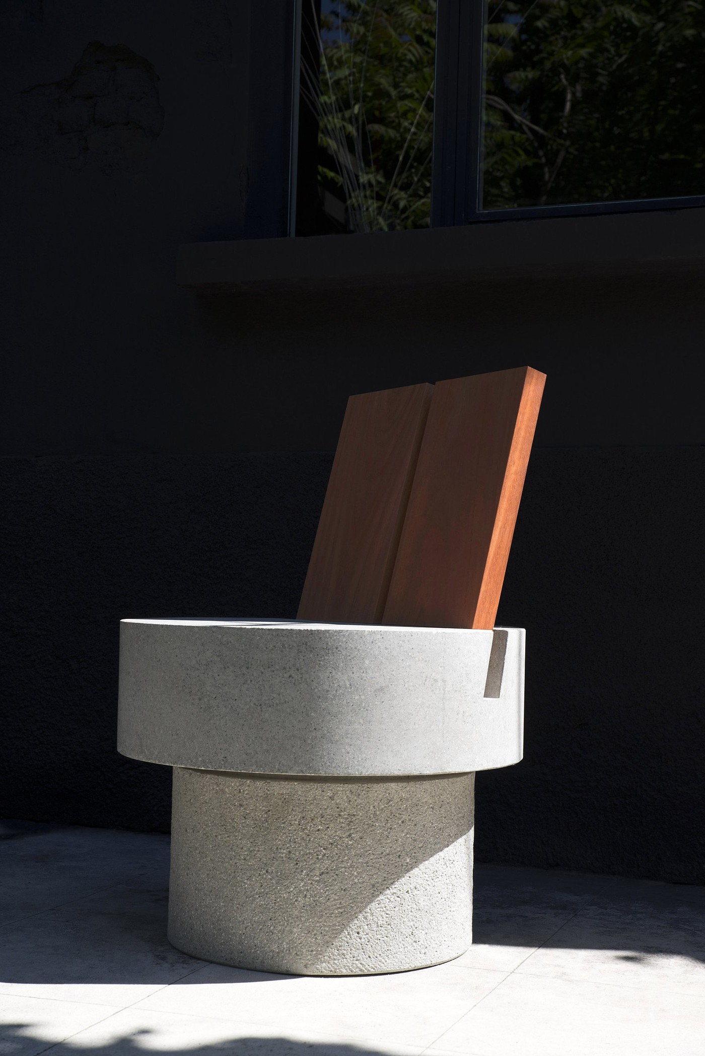 product design，Minimalist，chair，Iroko，