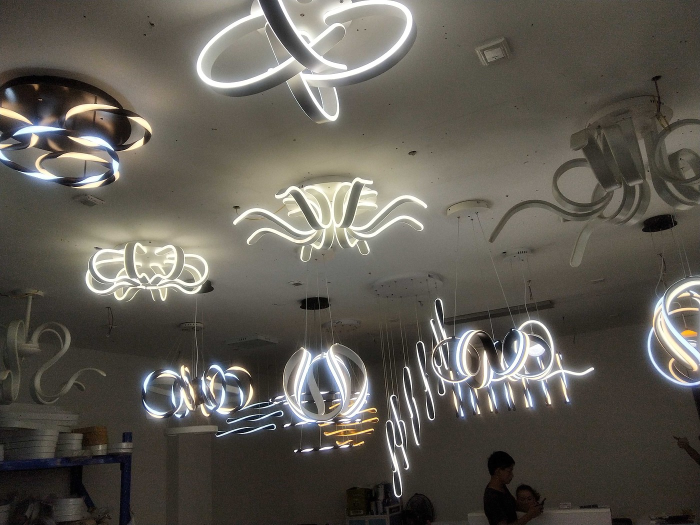 Lamp processing，