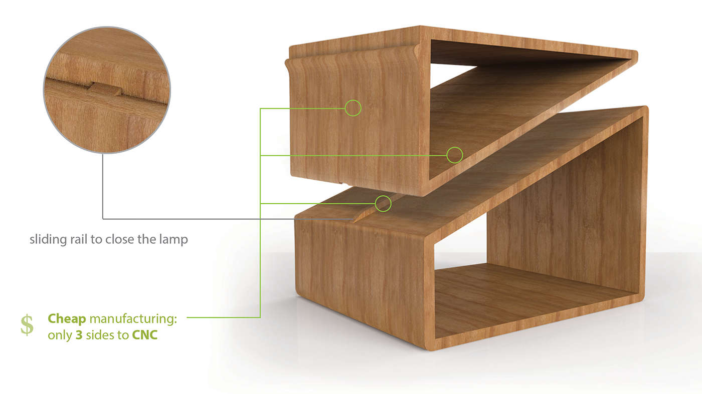 Computer stand，lamps and lanterns，bookshelf，Bamboo，