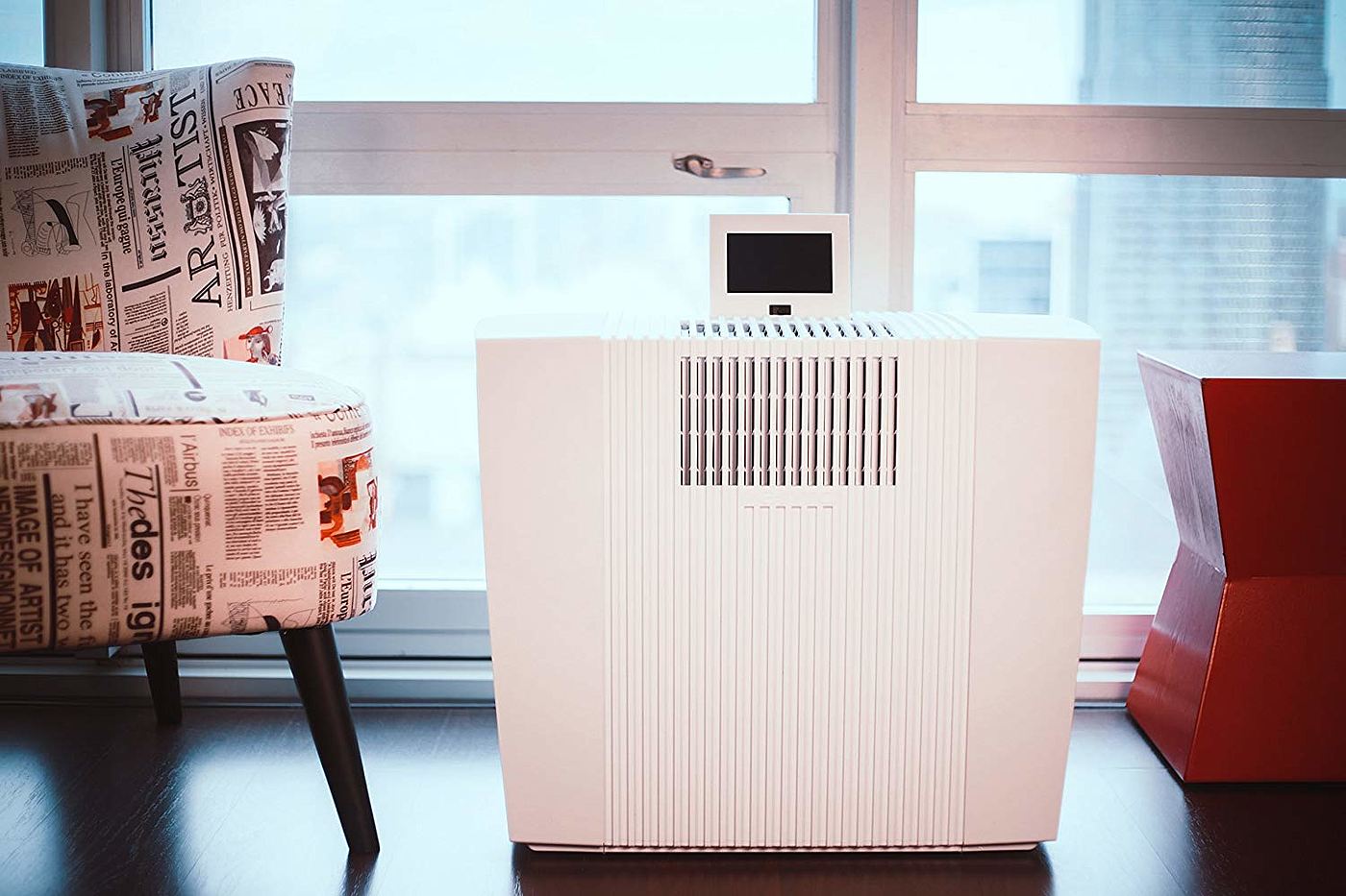 redddot award，air cleaner，white，Coal black，2017 red dot award，