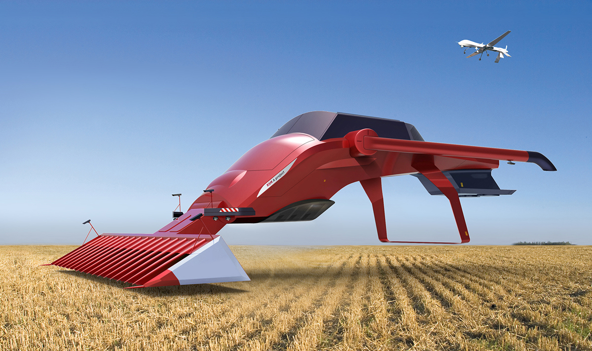 Future technology，Special for agriculture，modern design，Convenient and practical，Unique shape，