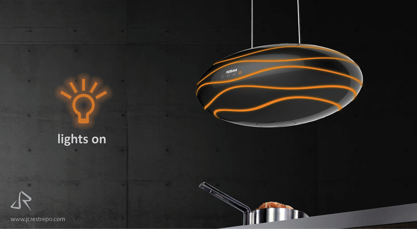 Kitchen supplies，Smoke lampblack machine，Kitchen Fan，