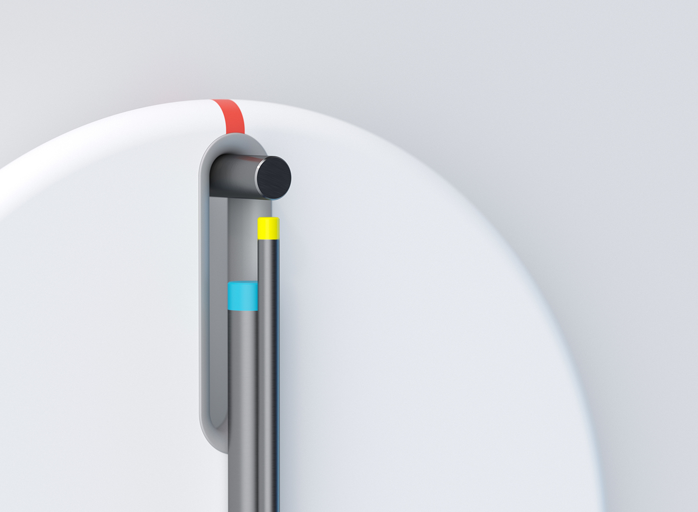 concept，Wall clock，PEG clock，