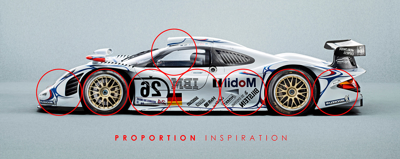 sketch，automobile，Porsche，Porsche GT1，