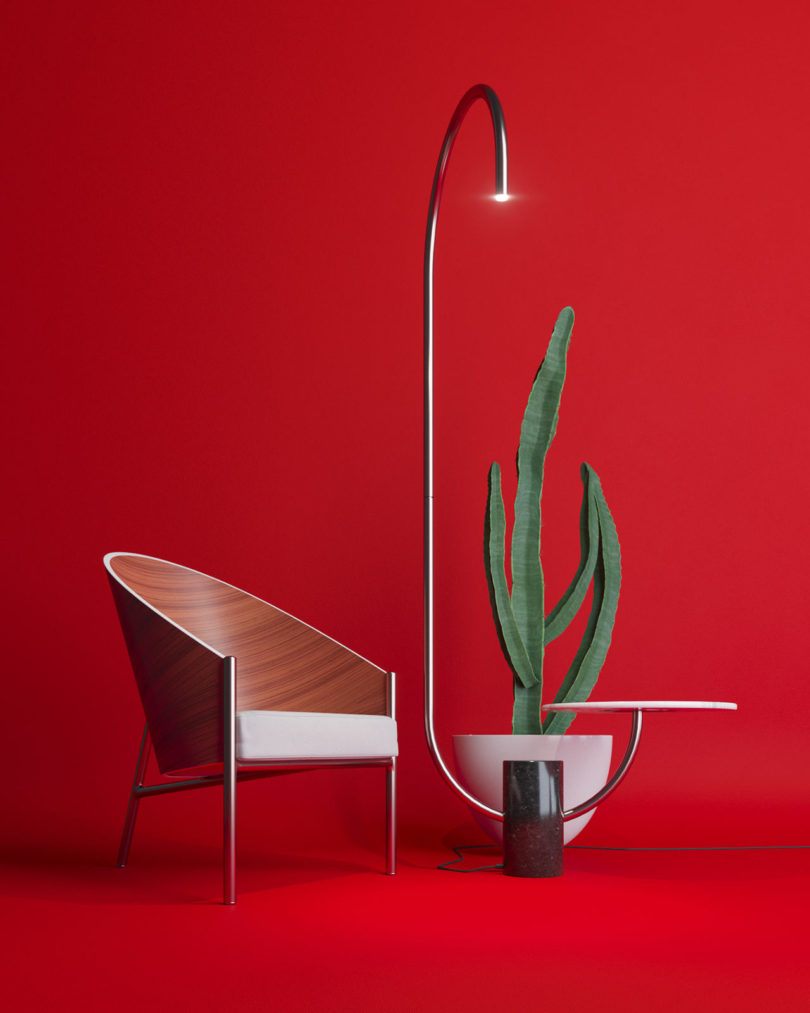 chair，furniture，lamps and lanterns，table，Bijou Lamp，