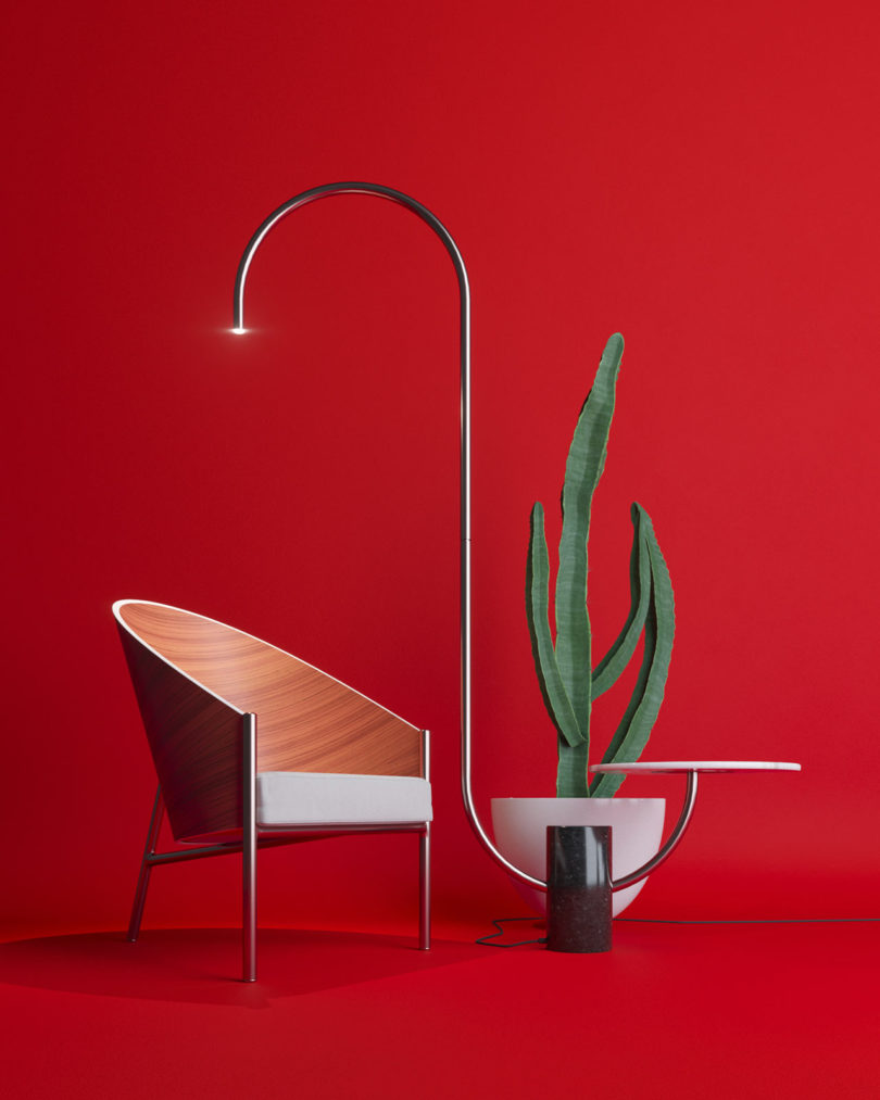 chair，furniture，lamps and lanterns，table，Bijou Lamp，