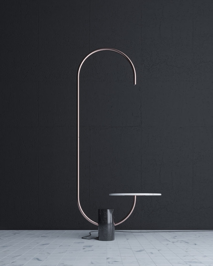 chair，furniture，lamps and lanterns，table，Bijou Lamp，