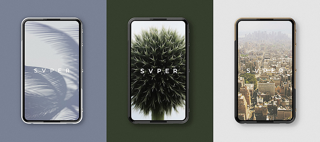 Super smooth screen，concept，Intelligent mobile phone，Svper，