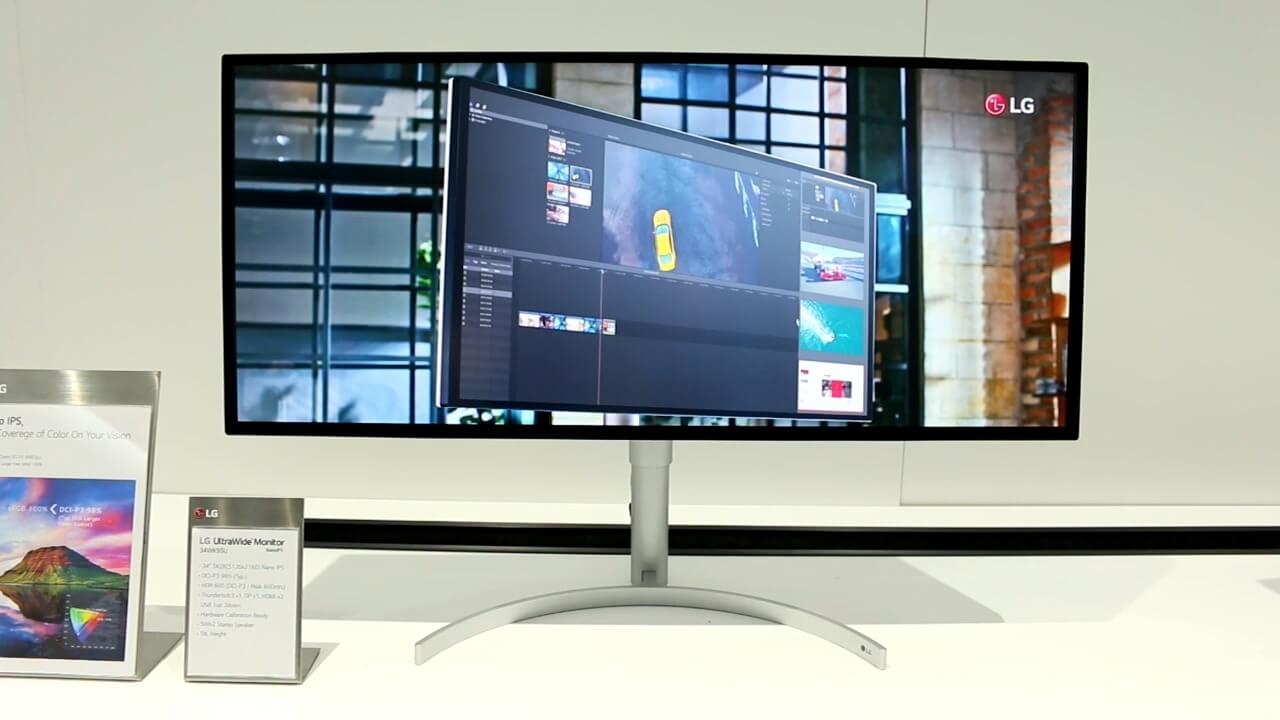 2018 red dot award，monitor，34WK95U，