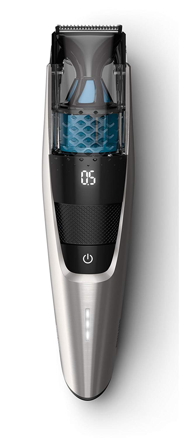 industrial design，silvery white，black，BT7205/15，Philips，Electric shaver，