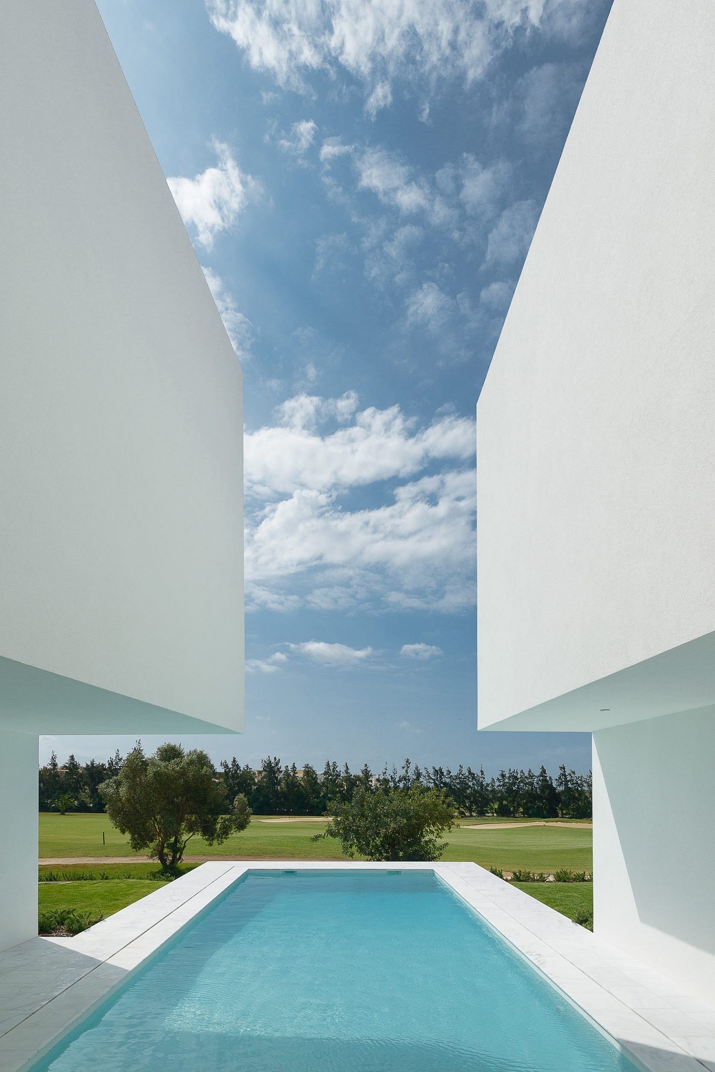 geometry，white，Minimalist，Architecture，hotel，