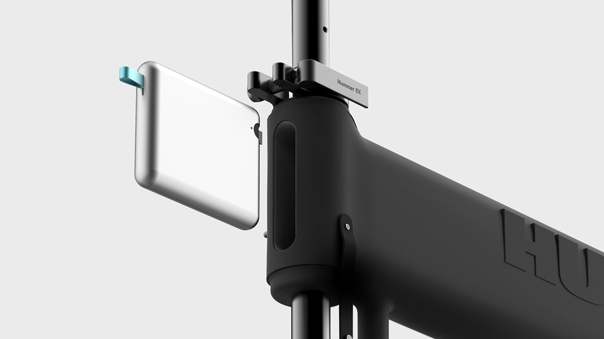 Lobster EX，Electric vehicle，black，industrial design，