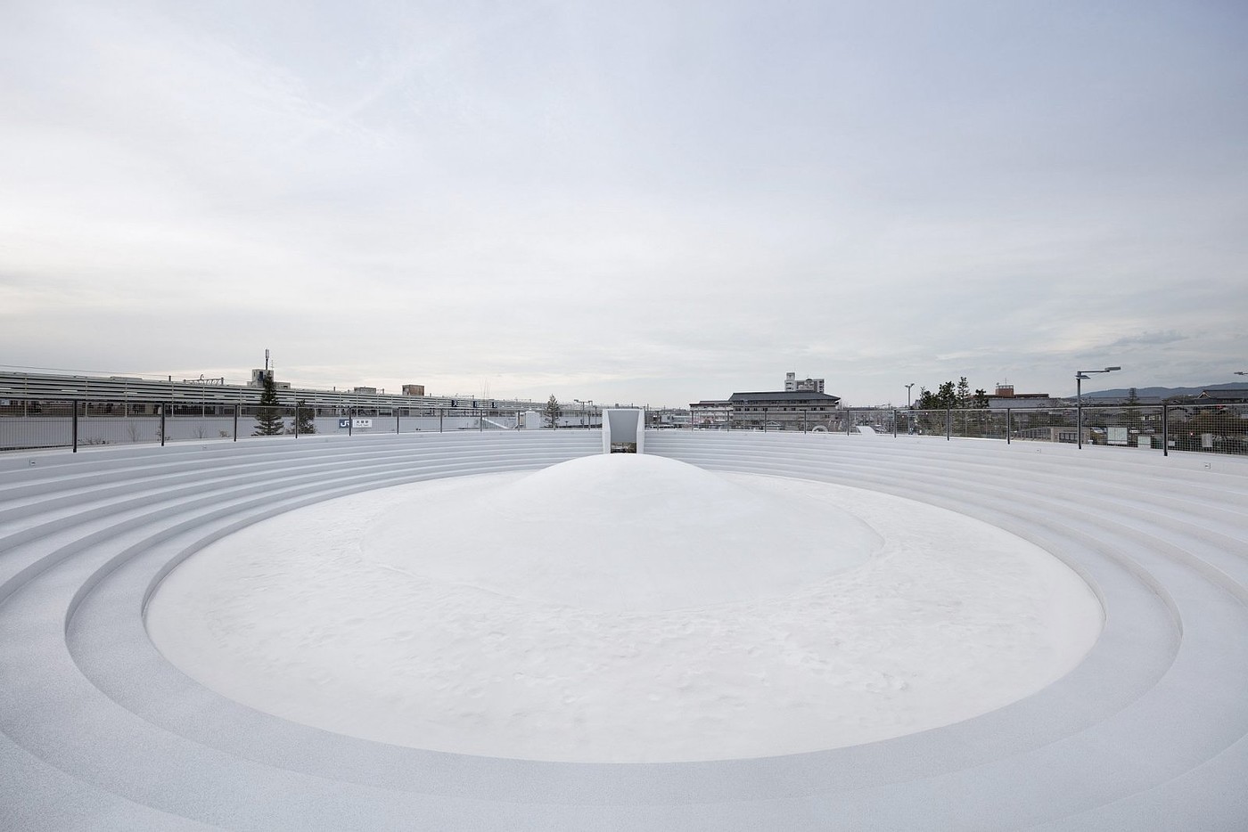 white，Architecture，Tenri square，