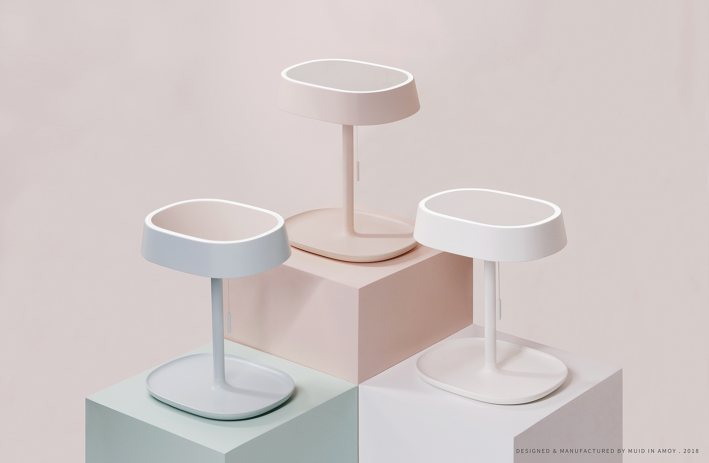 mirror，lamp，AMOY，industrial design，product design，
