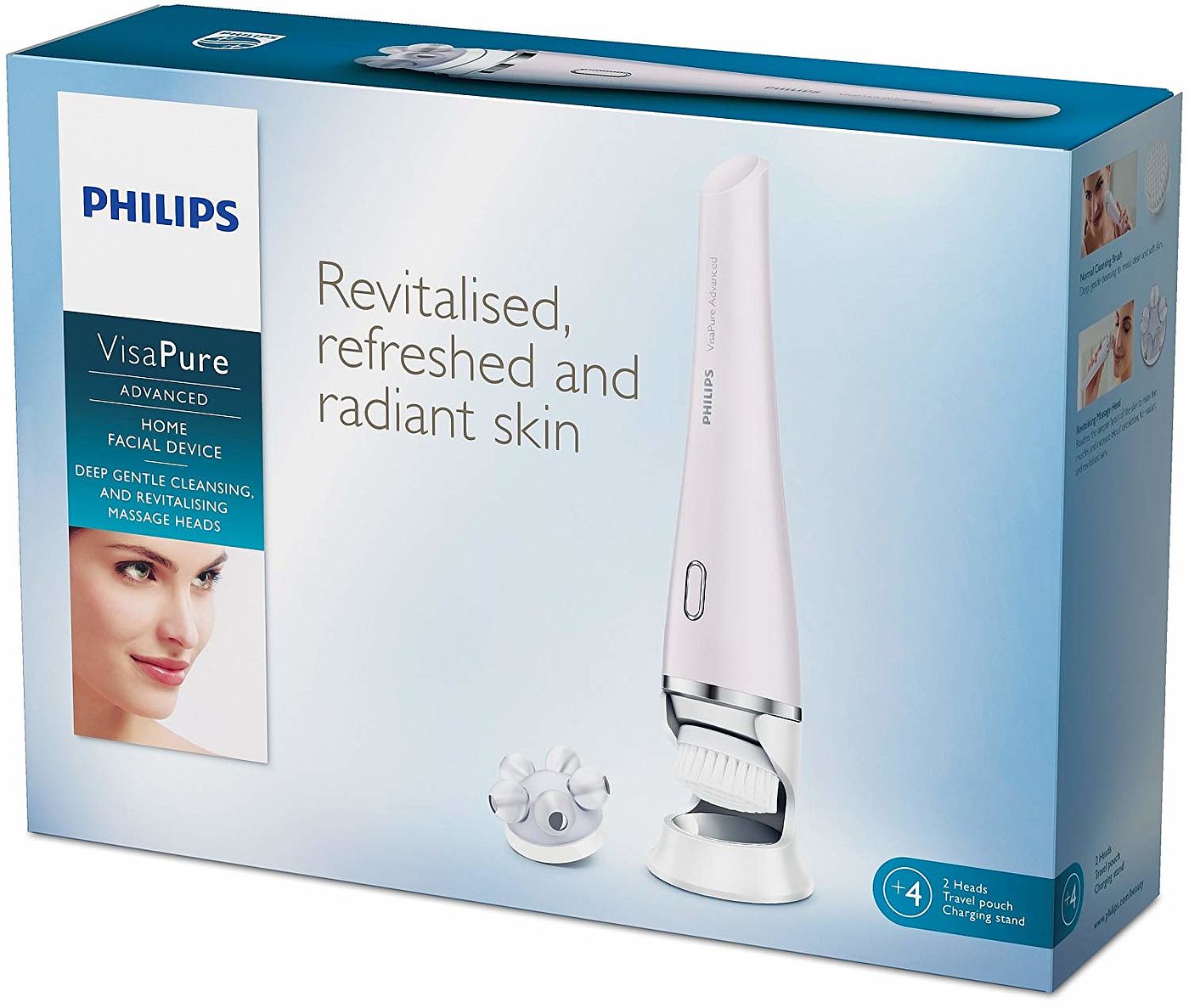 product design，industrial design，Pink，Skin cleaning instrument，philips，