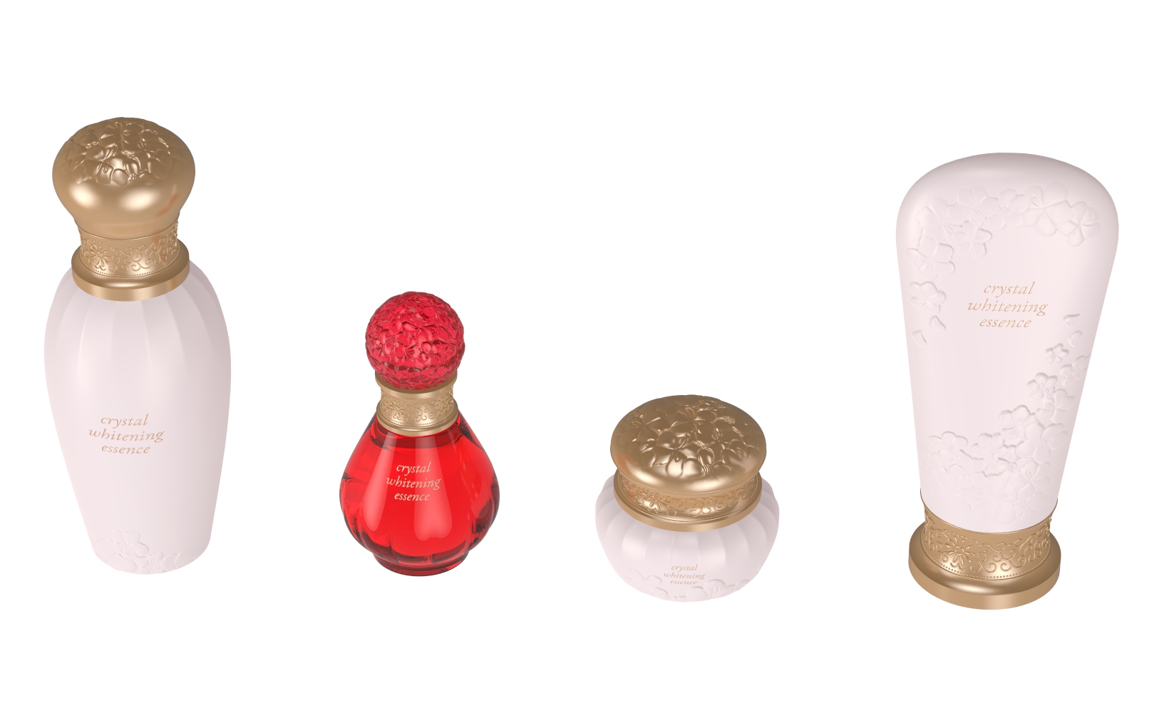 Bottle design，packing design，Cosmetics，