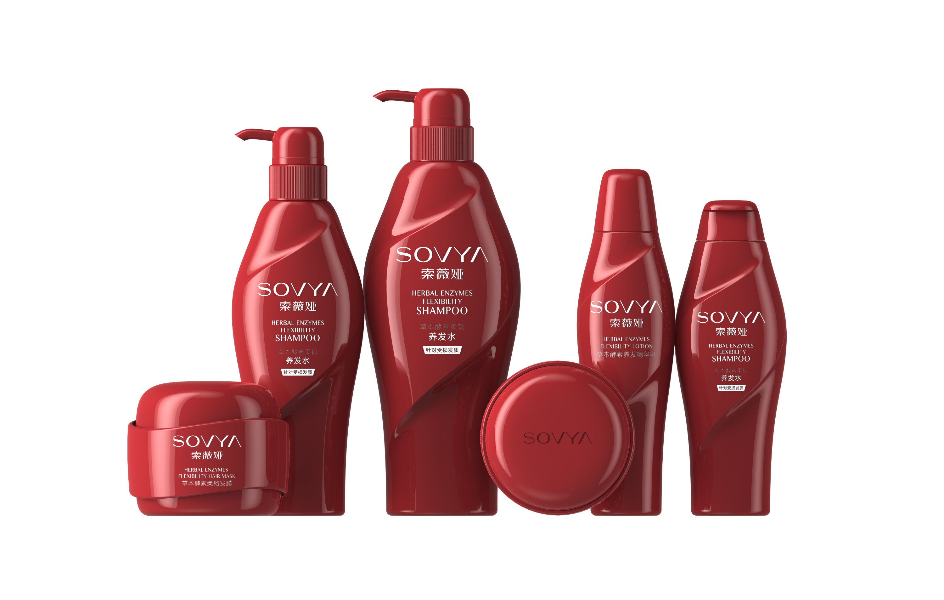 Bottle design，packing design，Cosmetics，