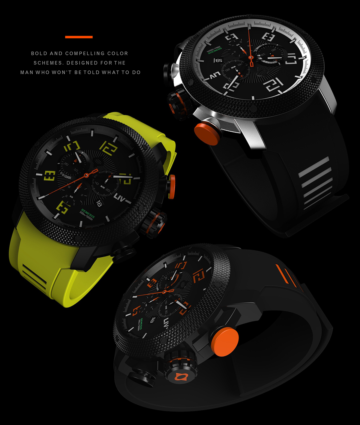 Mechanical sense，modern，Fashion atmosphere，Strong decoration，