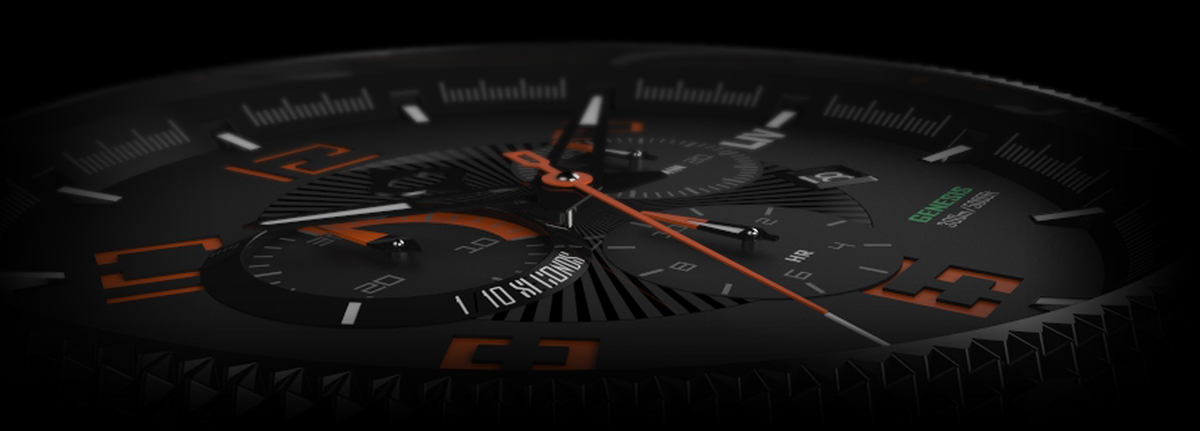 Mechanical sense，modern，Fashion atmosphere，Strong decoration，