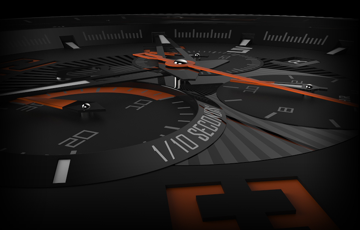 Mechanical sense，modern，Fashion atmosphere，Strong decoration，