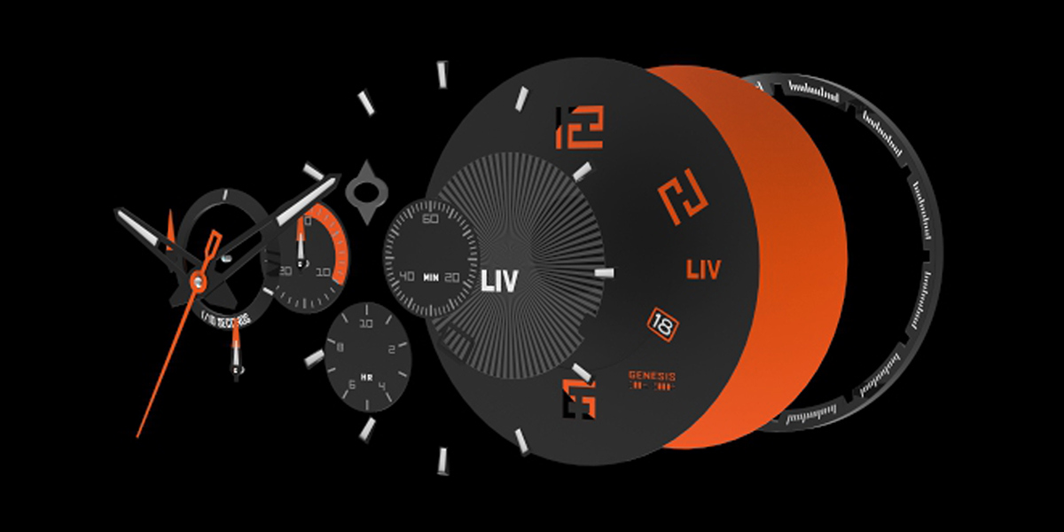 Mechanical sense，modern，Fashion atmosphere，Strong decoration，