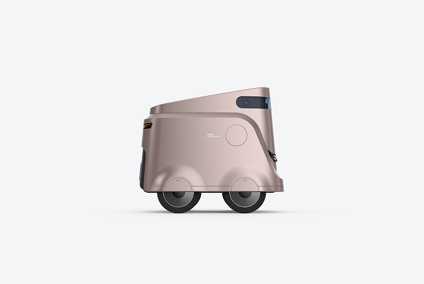 BAND，Guide robot，Digital，product design，Airbnb navigation robot，