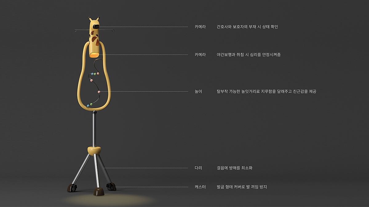 industrial design，product design，Children's intravenous infusion stand，Medical supplies，