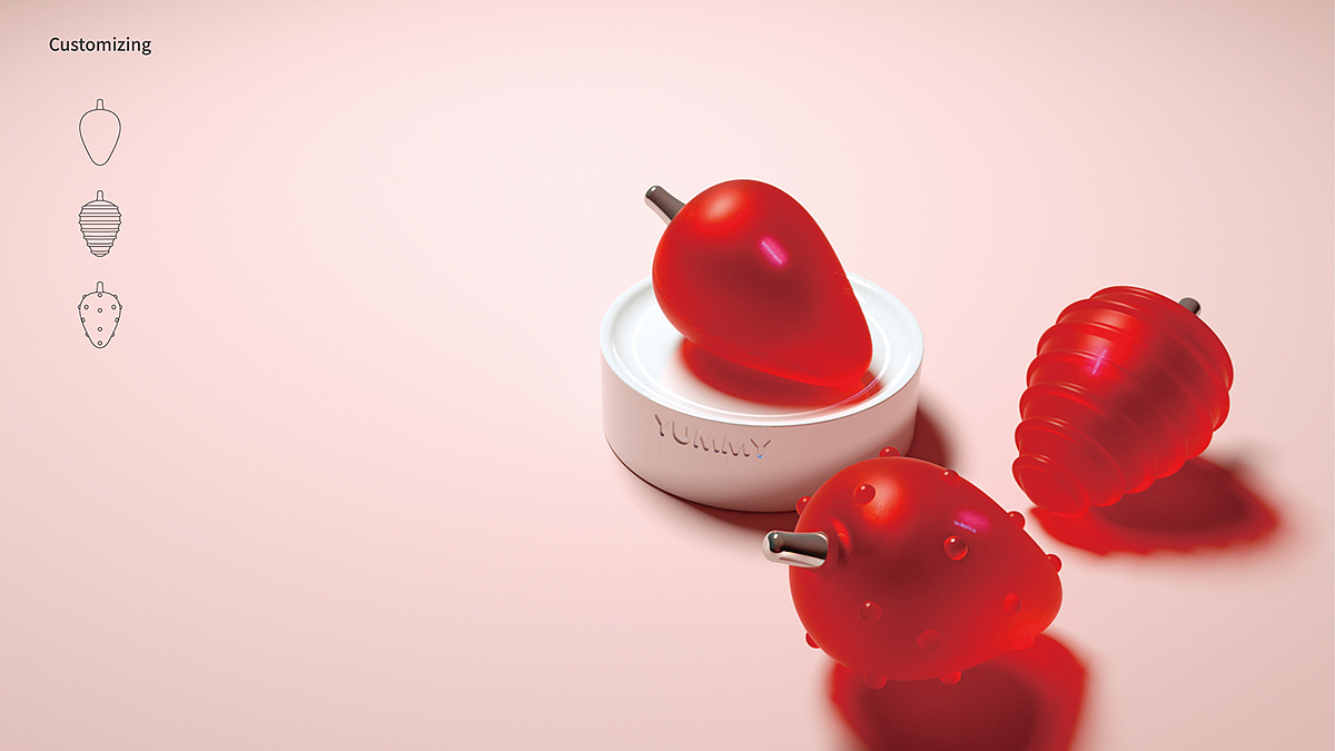 industrial design，product design，adult erotica products，Sex toys，sex toy，Banana，strawberry，