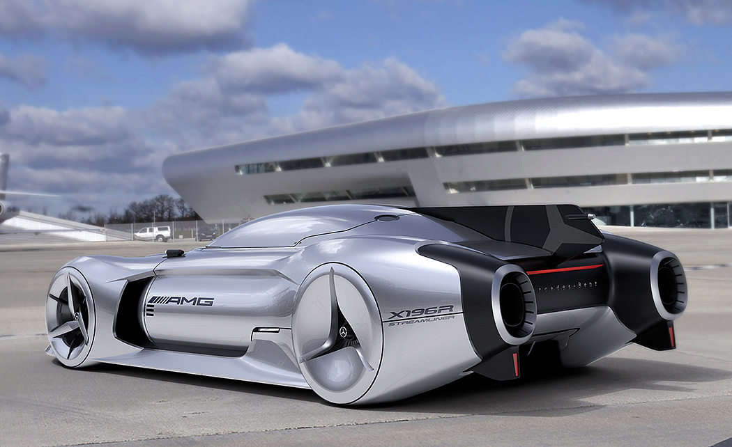 Mercedes Benz，Mercedes-Benz，Concept sports car，vehicle，Automobile design，