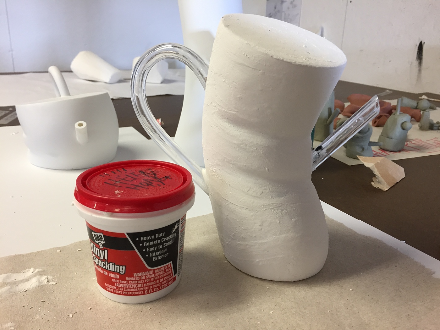 container，teapot，Bendy,Betty，Bob，Model making，