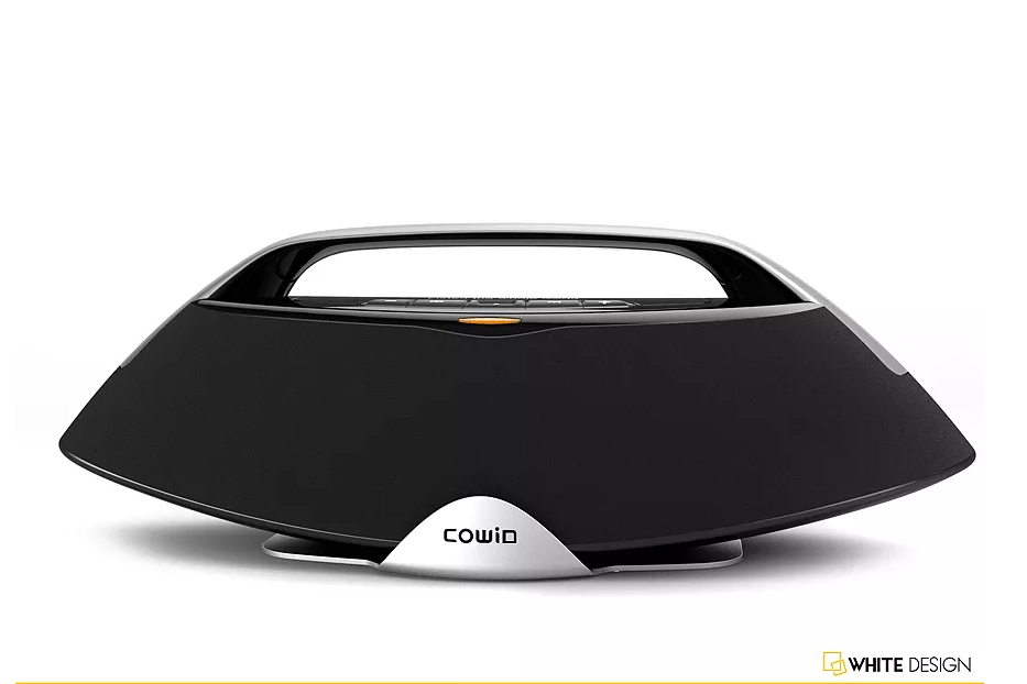 White design，Original design，Electronic equipment，Speaker design，