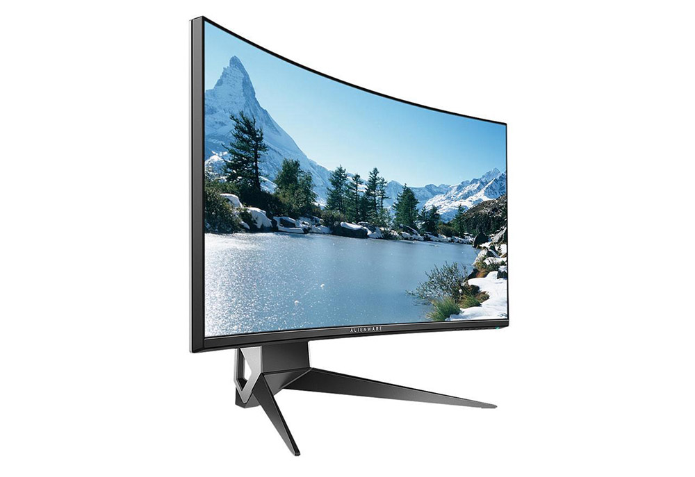 ALIENWARE，2018 red dot award，alien，Curved surface display，Gaming Monitor，