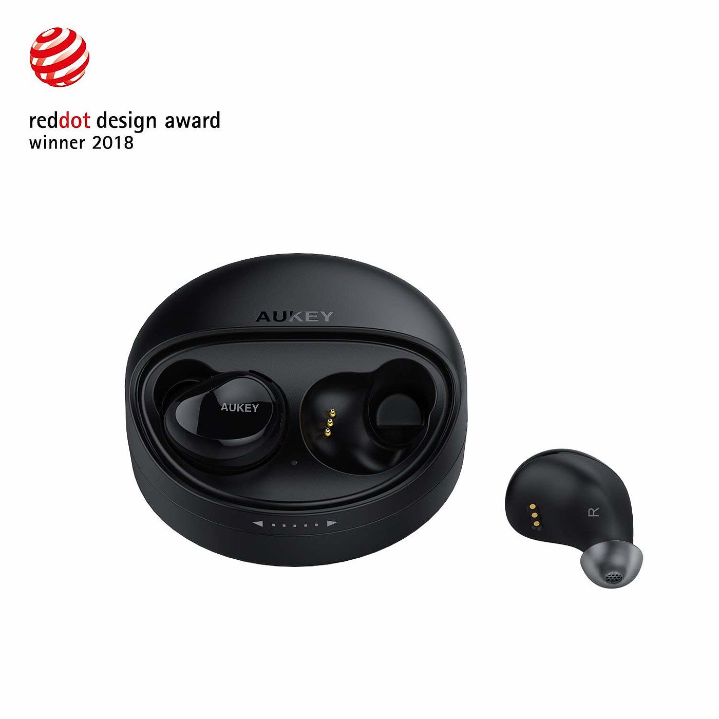 2018 red dot award，Aukey，Wireless Bluetooth headset，