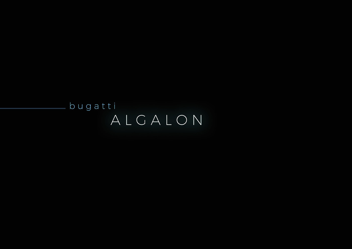 自动化设计，汽车设计，Bugatti Algalon，