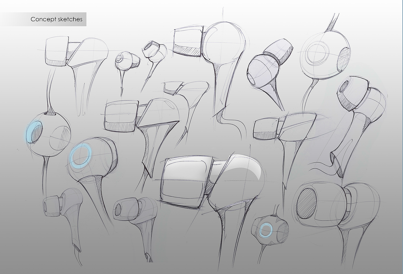 EO，headset，product design，sketch，