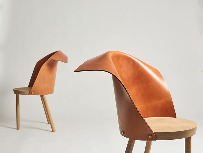 Leatherwear，furniture design ，Three，
