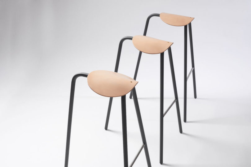 Leatherwear，furniture design ，Three，