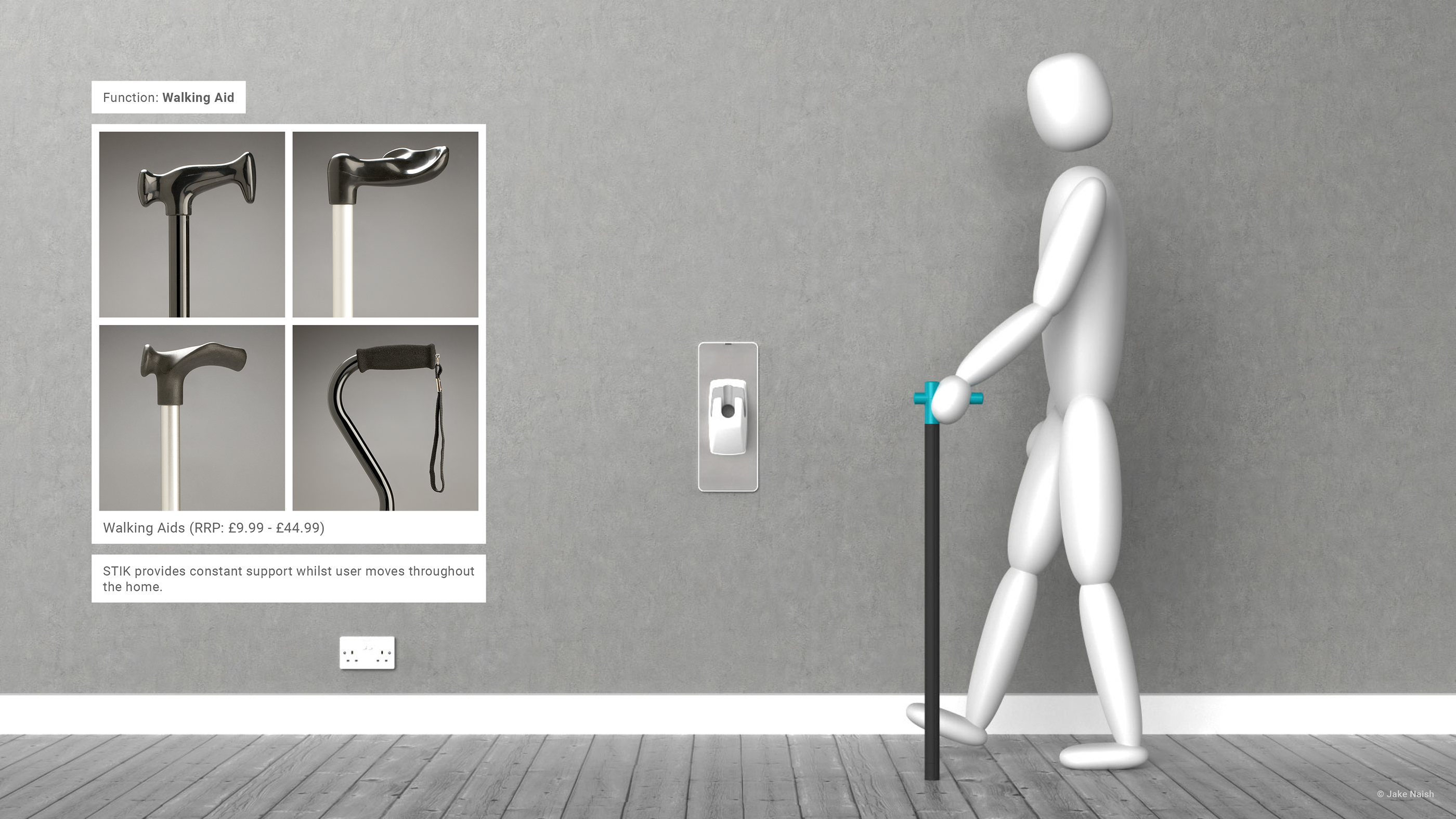 product design，Walking aid，Flow system，