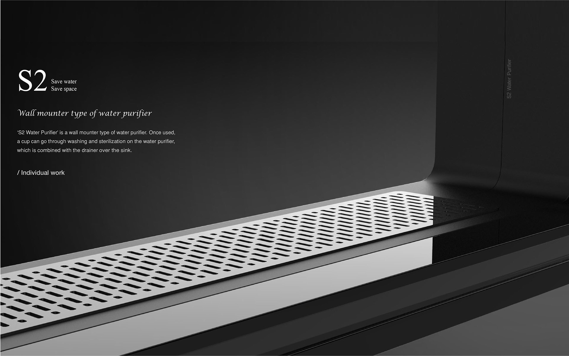 convenient，product design，S2 water purifier，Wall mounted，originality，