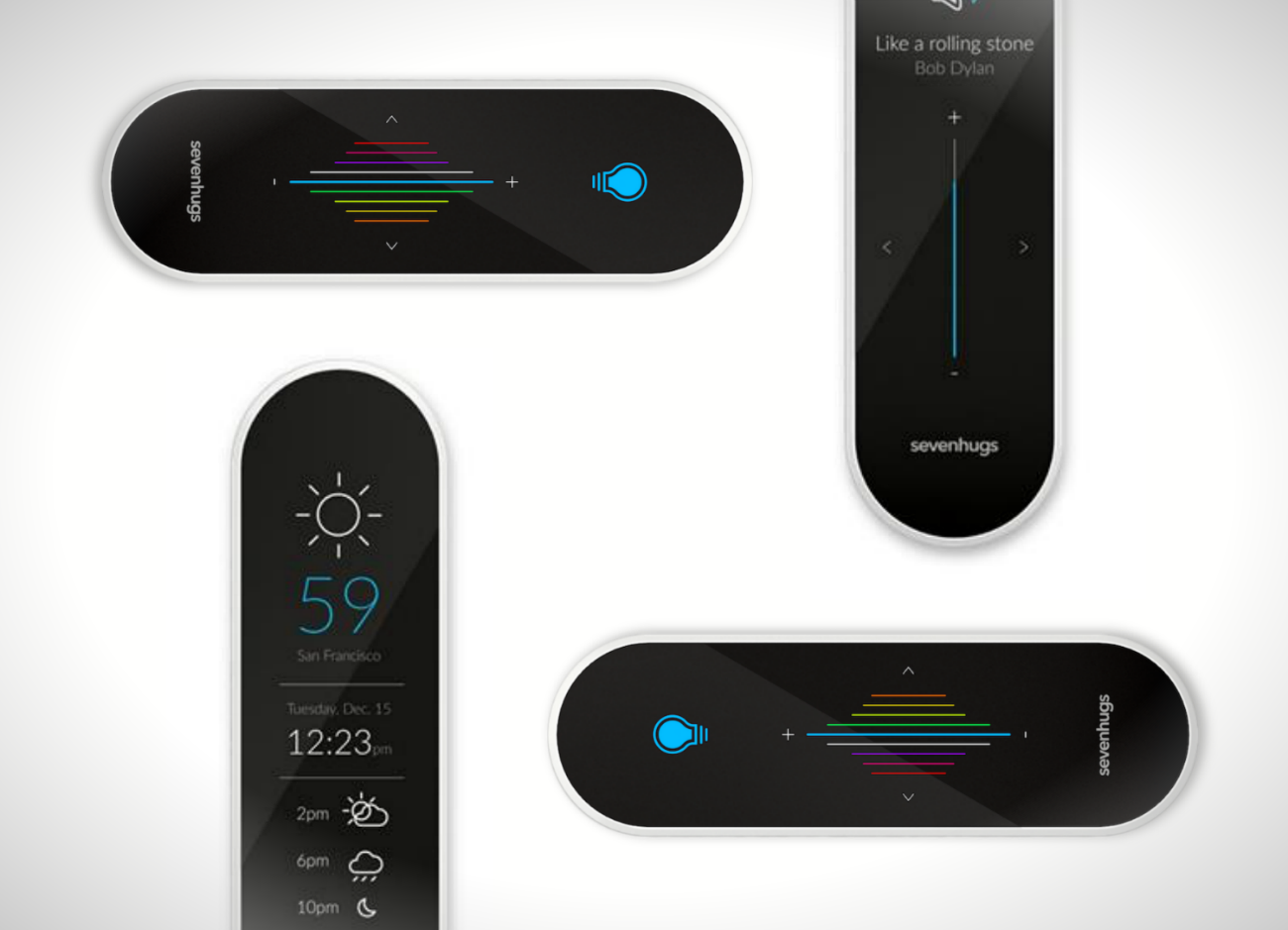 2018 red dot award，sevenhugs，Intelligent remote controller，