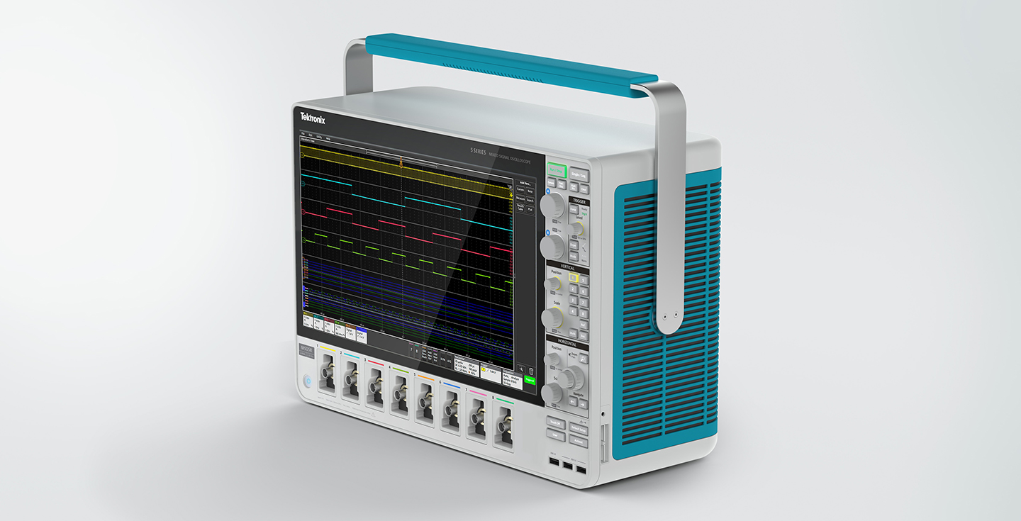2018 red dot award，Tektronix 5，Mixed signal oscilloscope，
